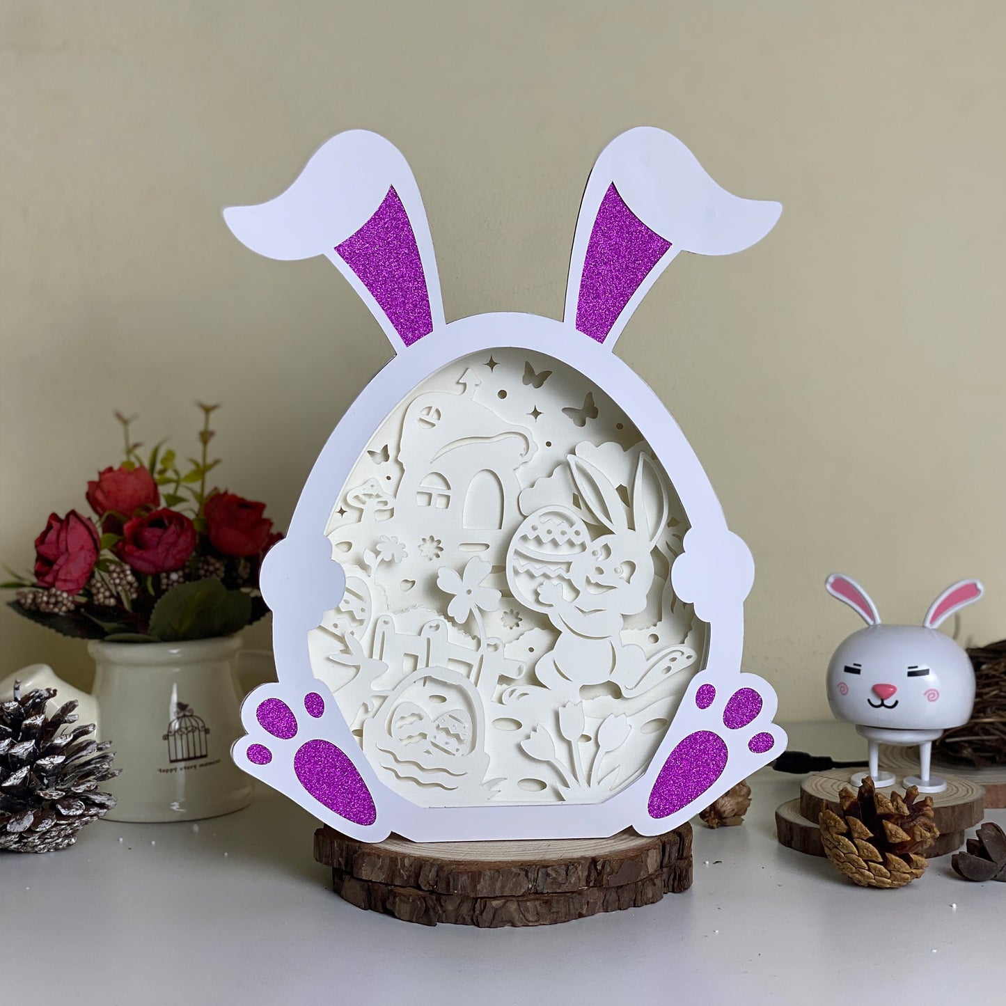 Easter 4 – 3D Bunny Box 1 File - Cricut File - VEKTOR KRAFT