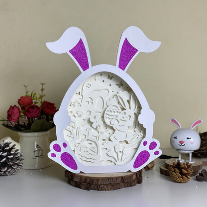 Easter 4 – 3D Bunny Box 1 File - Cricut File - VEKTOR KRAFT