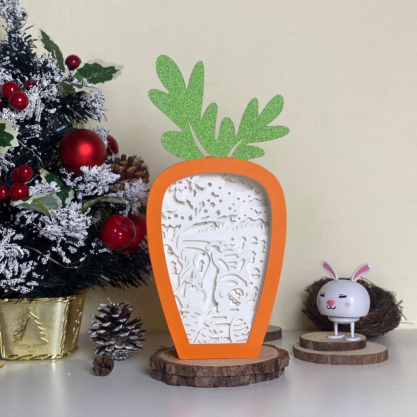 Easter Gnome 1 – 3D Carrot Box File - Cricut File - VEKTOR KRAFT