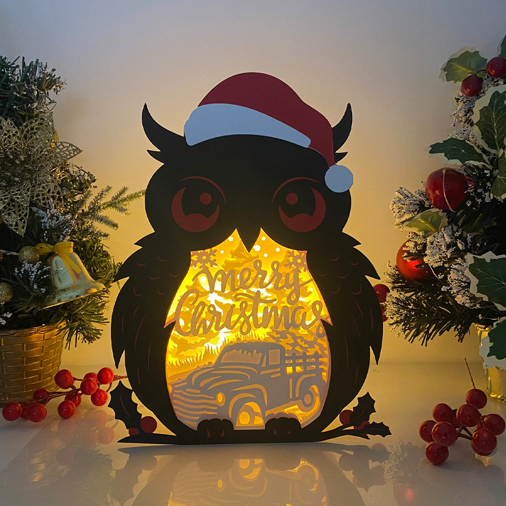 Merry Christmas – 3D Box SVG File for Cricut & Silhouette
