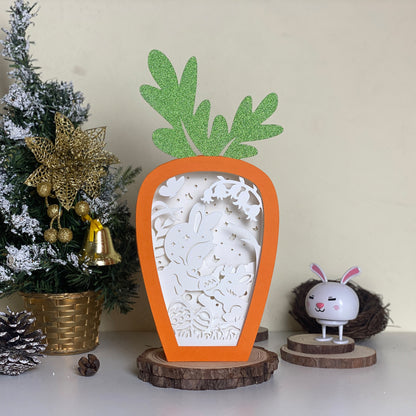 Easter 6 – 3D Carrot Box File - Cricut File - VEKTOR KRAFT