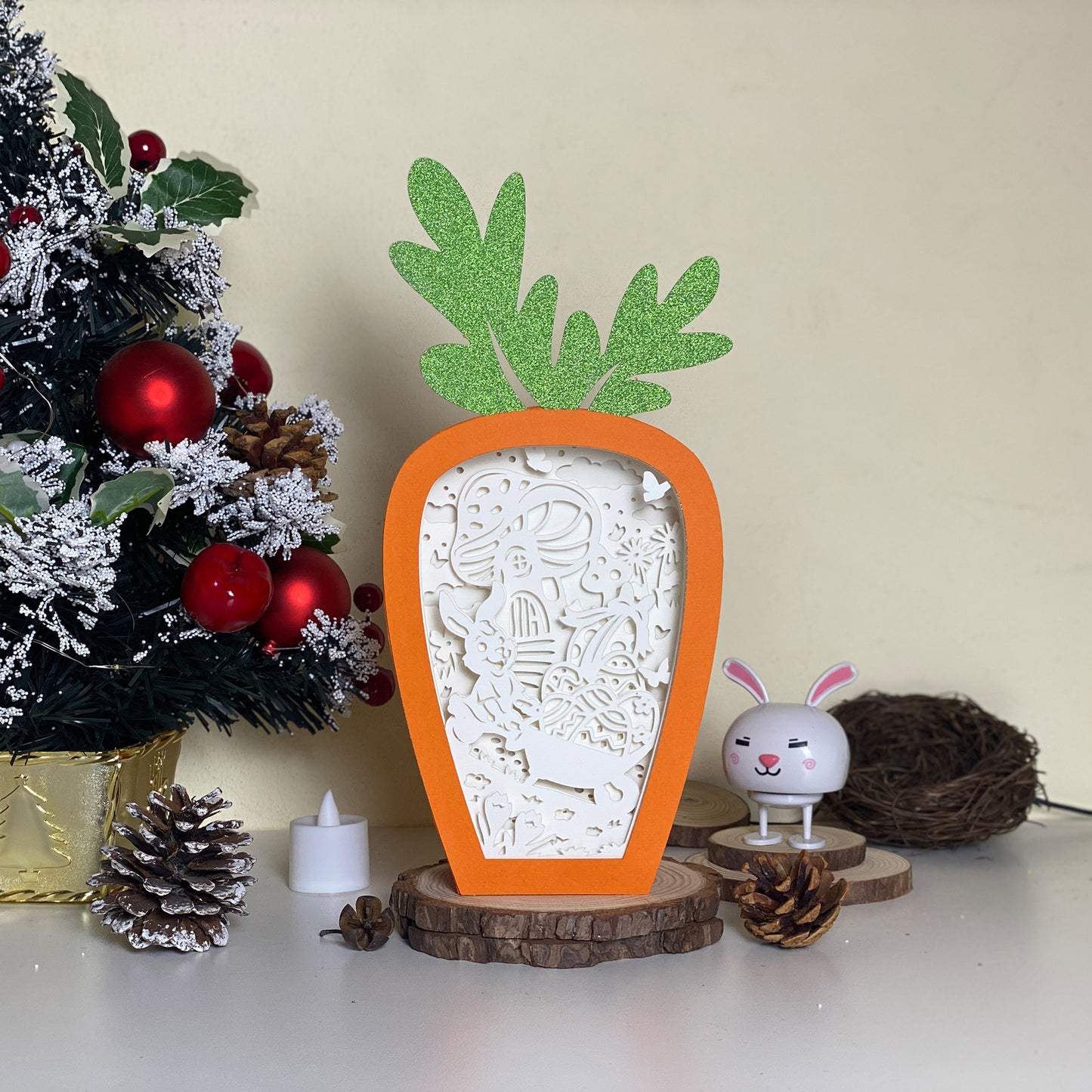 Easter 2 – 3D Carrot Box File - Cricut File - VEKTOR KRAFT