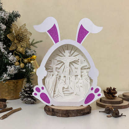 Jesus 3 – 3D Bunny Box 1 File - Cricut File - VEKTOR KRAFT