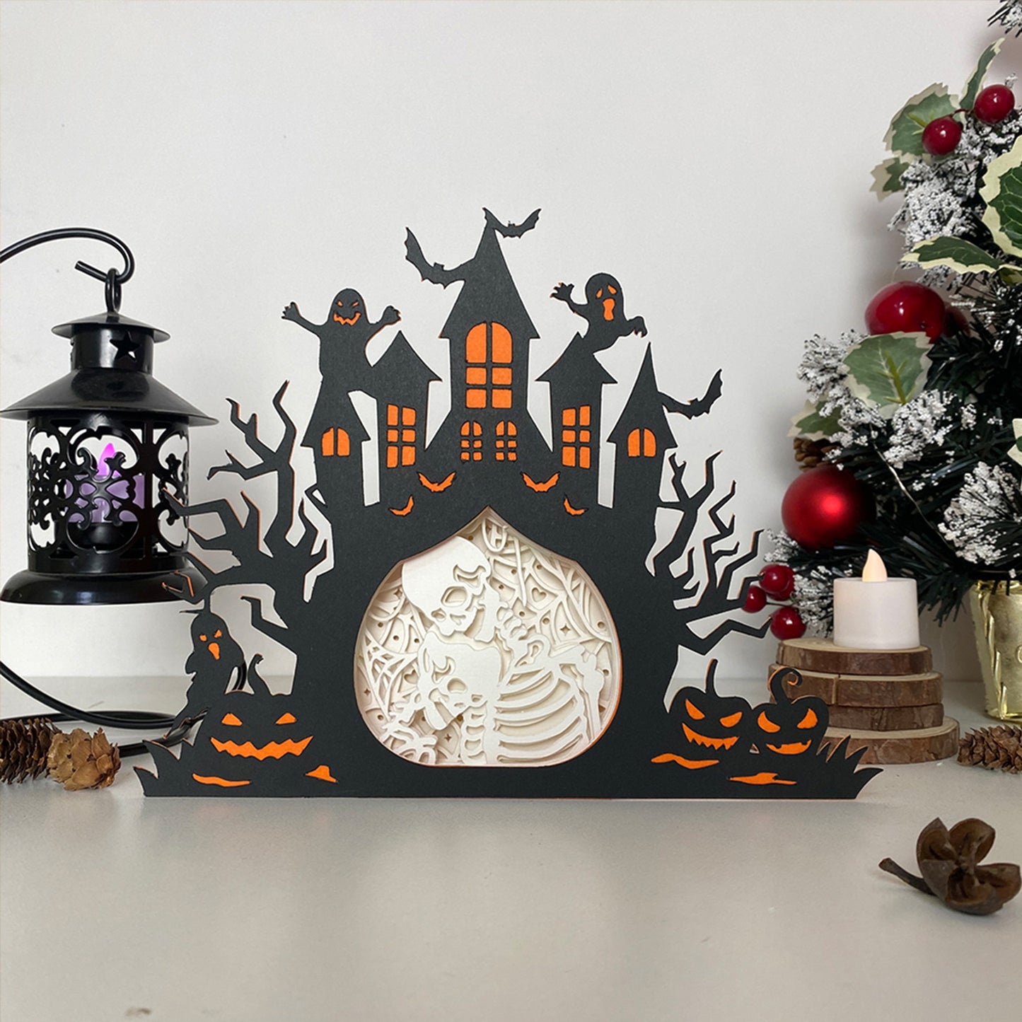 Skeletons – 3D Box SVG File for Cricut & Silhouette