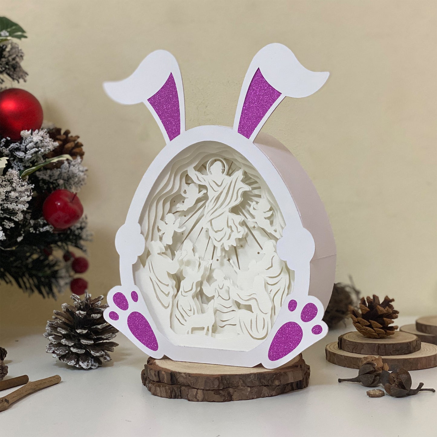Jesus 2 – 3D Bunny Box 1 File - Cricut File - VEKTOR KRAFT