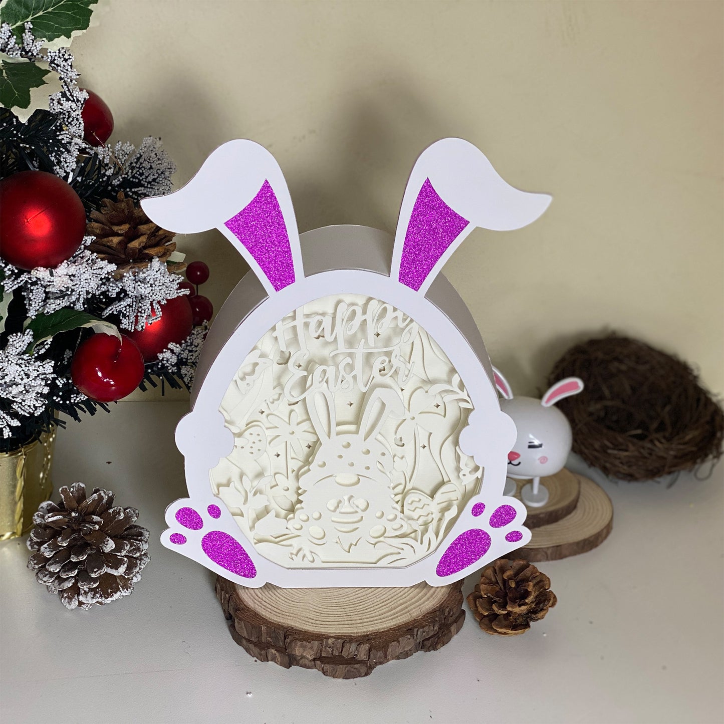 Easter Gnome 1 – 3D Bunny Box 1 File - Cricut File - VEKTOR KRAFT