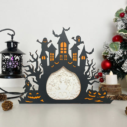Cat Witch – 3D Box SVG File for Cricut & Silhouette