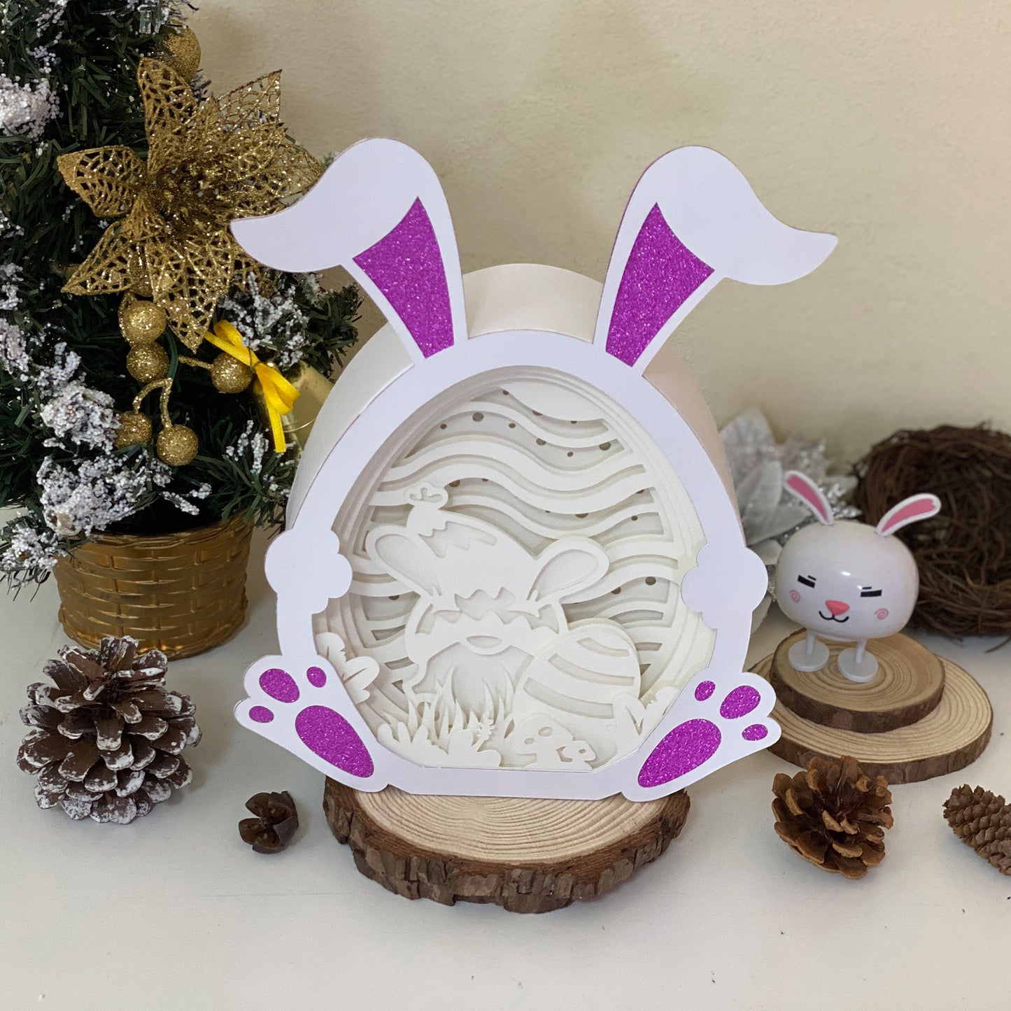 Easter 6 – 3D Bunny Box 1 File - Cricut File - VEKTOR KRAFT