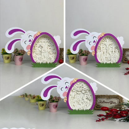 Pack 3 Easter Egg – 3D Easter Egg Box 2 File - Cricut File - VEKTOR KRAFT