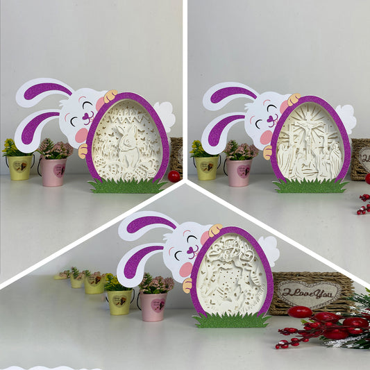 Pack 3 Easter Egg – 3D Easter Egg Box 2 File - Cricut File - VEKTOR KRAFT