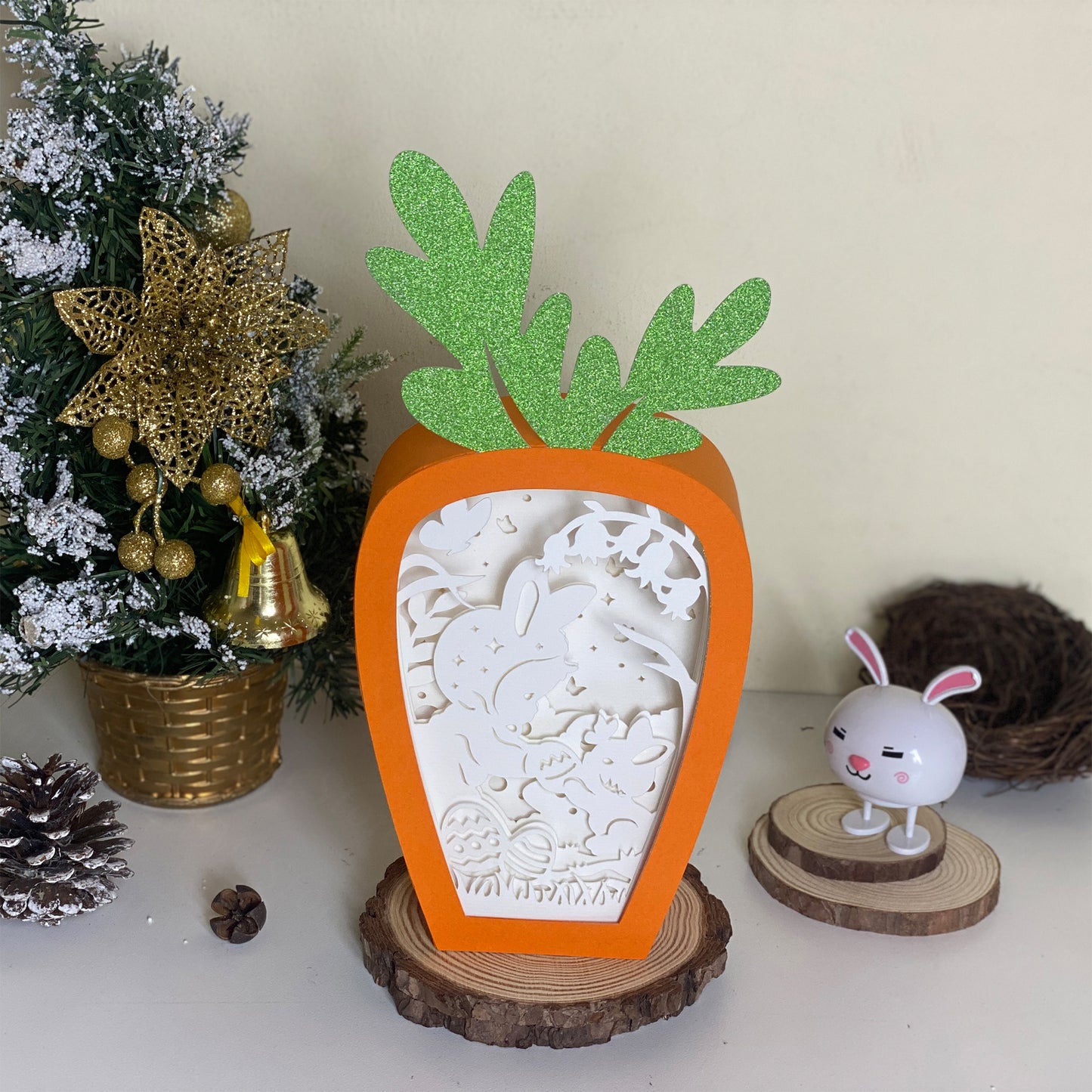 Easter 6 – 3D Carrot Box File - Cricut File - VEKTOR KRAFT
