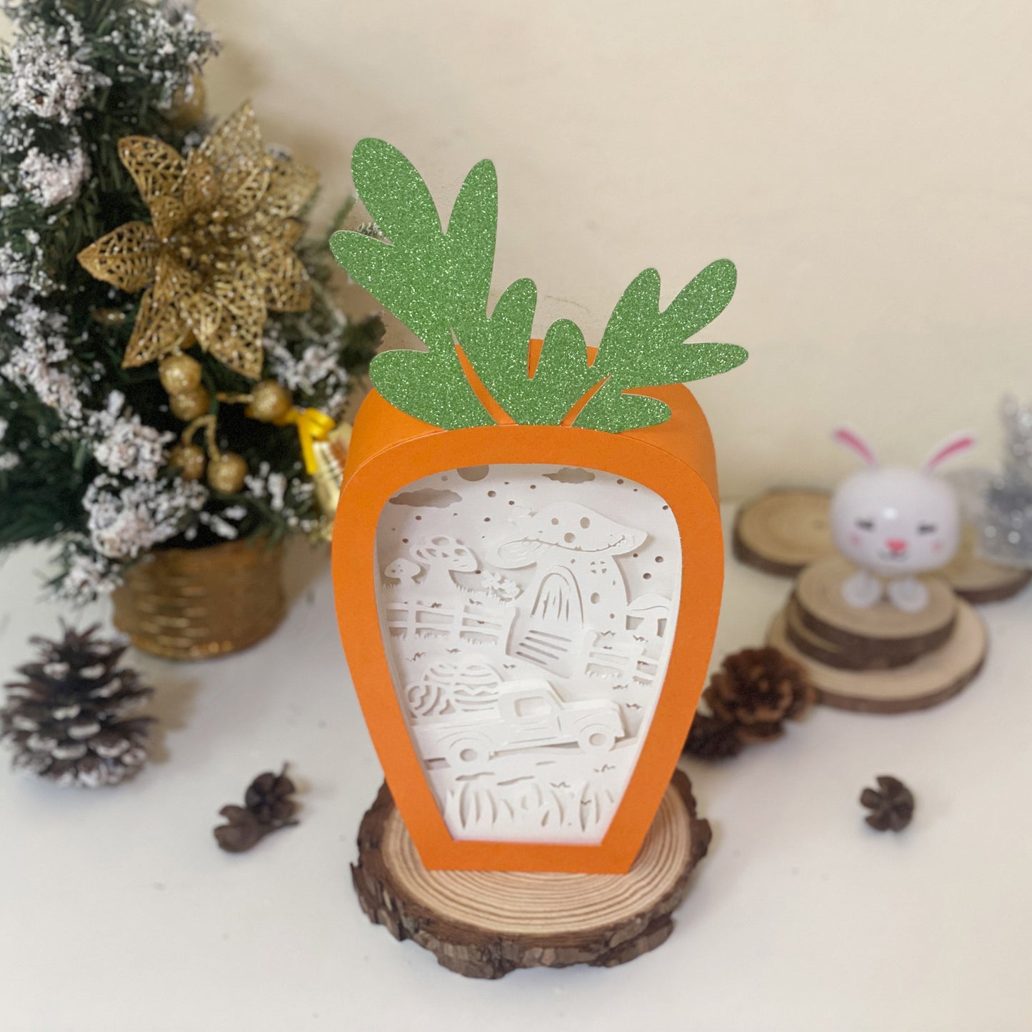 Easter Truck 2 – 3D Carrot Box File - Cricut File - VEKTOR KRAFT