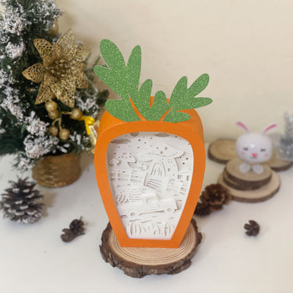 Easter Truck 2 – 3D Carrot Box File - Cricut File - VEKTOR KRAFT