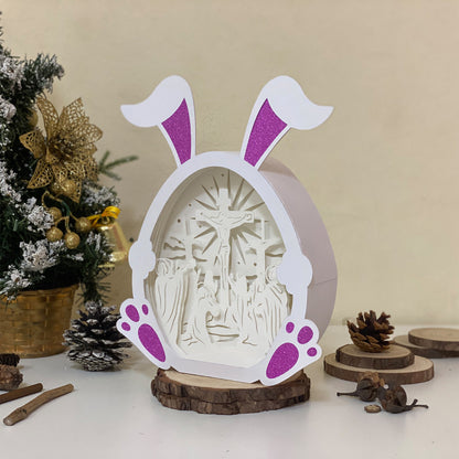 Jesus 3 – 3D Bunny Box 1 File - Cricut File - VEKTOR KRAFT