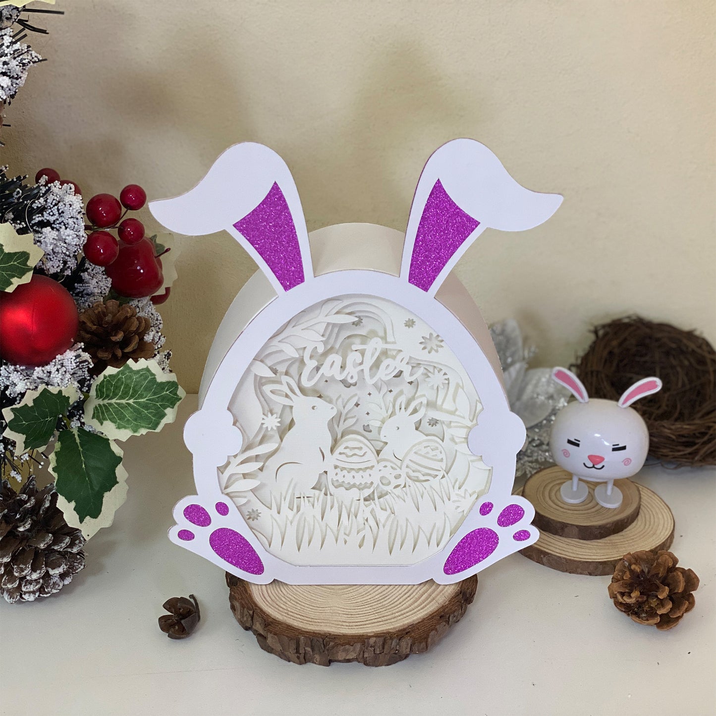 Easter 5 – 3D Bunny Box 1 File - Cricut File - VEKTOR KRAFT