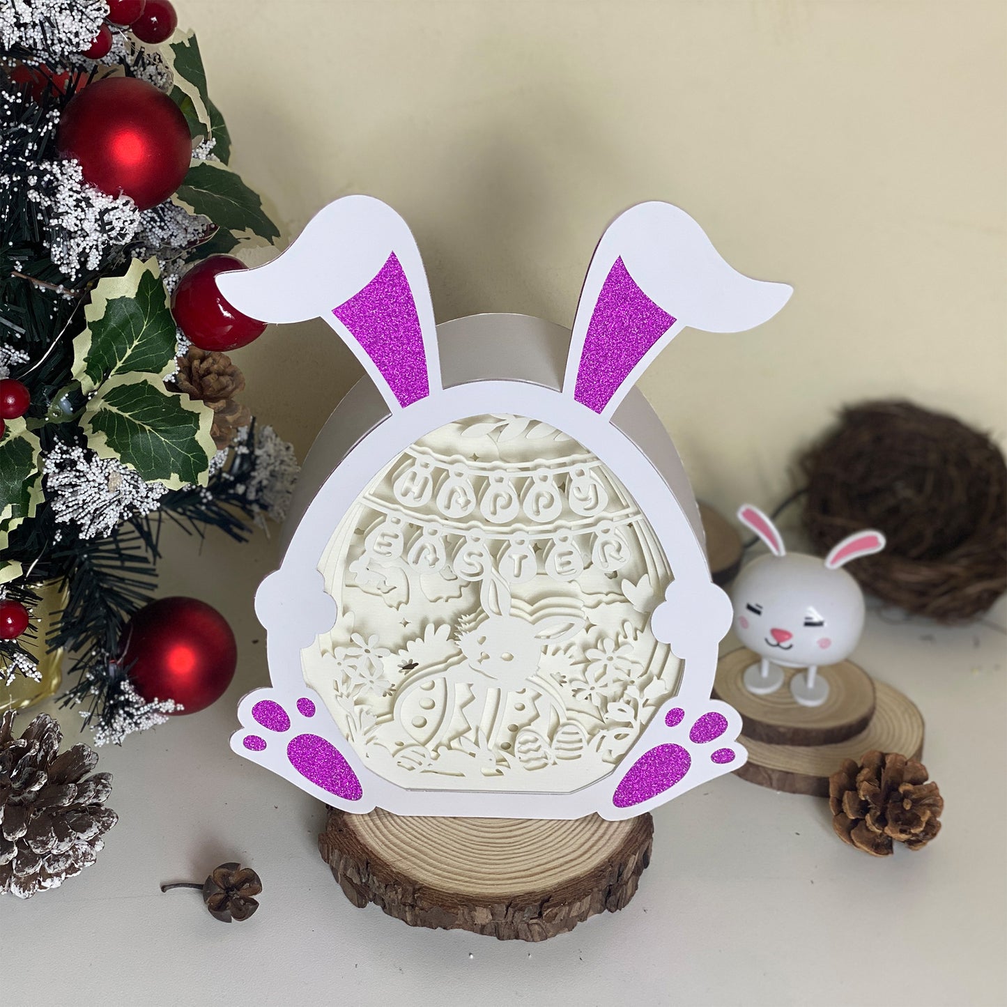 Easter 7 – 3D Bunny Box 1 File - Cricut File - VEKTOR KRAFT