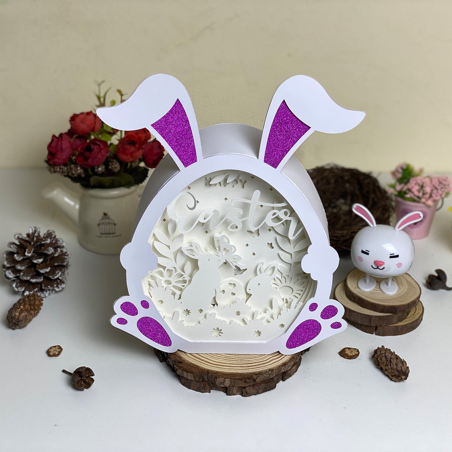 Easter 1 – 3D Bunny Box 1 File - Cricut File - VEKTOR KRAFT