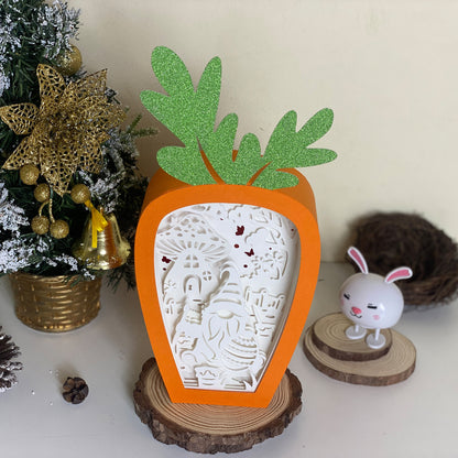 Easter Gnome 2 – 3D Carrot Box File - Cricut File - VEKTOR KRAFT