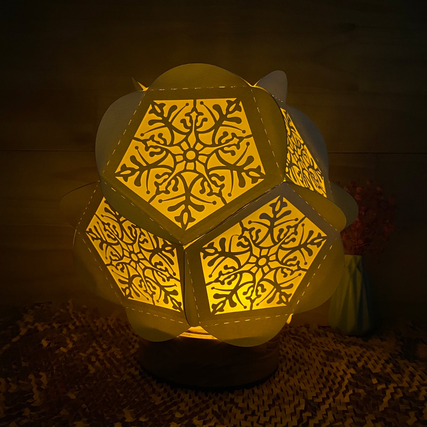 Snowflake – 3D Lantern SVG File for Cricut & Silhouette