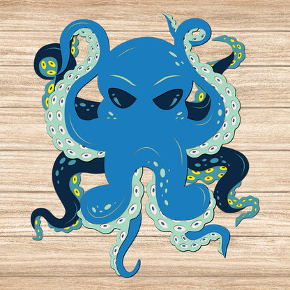Octopus - 3D Layered - Cricut File - VEKTOR KRAFT