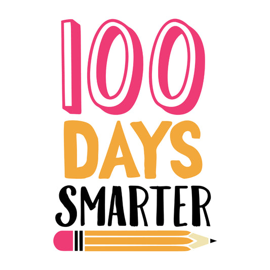 100 Days Smarter - Cricut File - VEKTOR KRAFT
