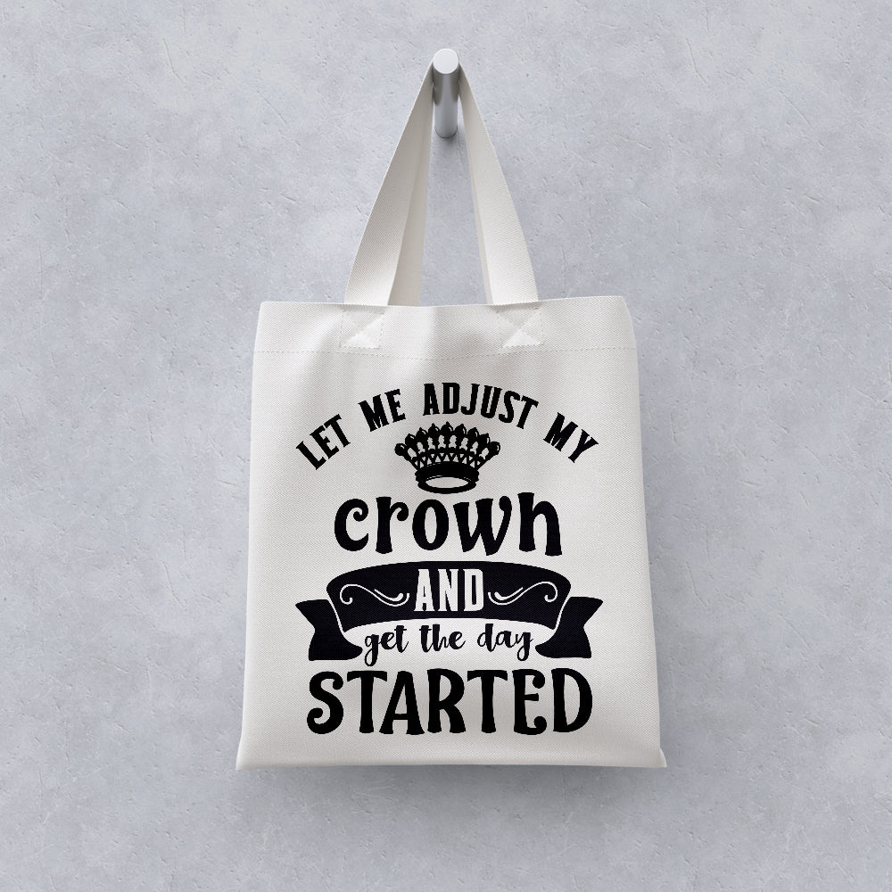 Let Me Adjust My Crown And Get Started - Cricut File - VEKTOR KRAFT