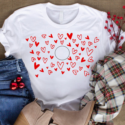 Heart Cold Cup Wrap 24oz - Cricut File - VEKTOR KRAFT