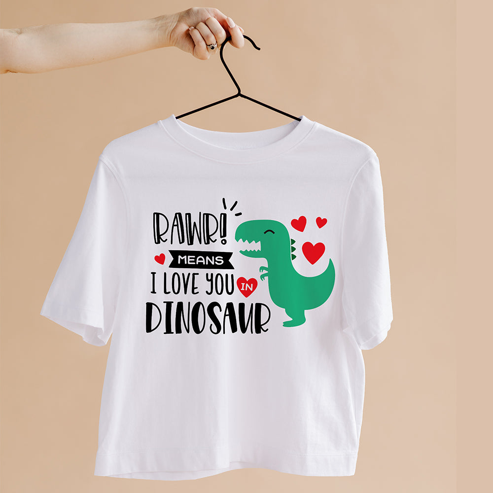 Rawr Means I Love You In Dinosaur - Cricut File - VEKTOR KRAFT