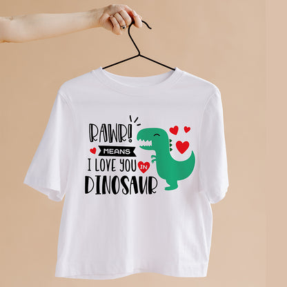 Rawr Means I Love You In Dinosaur - Cricut File - VEKTOR KRAFT
