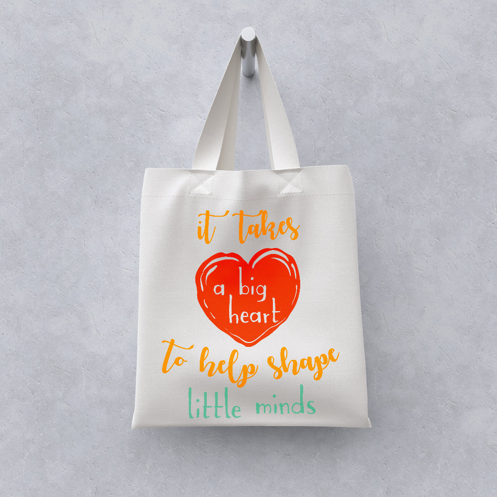 It Takes A Big Heart To Help Shape Little Minds - Cricut File - VEKTOR KRAFT