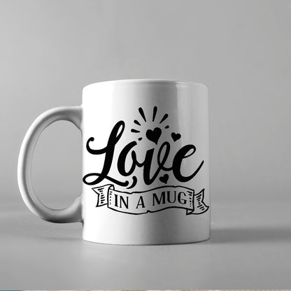 Love In A Mug - Cricut File - VEKTOR KRAFT