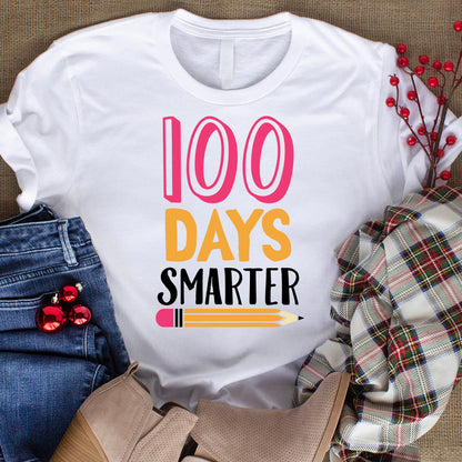 100 Days Smarter – 3D Lightbox SVG File for Cricut & Silhouette