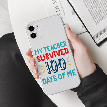 My Teacher Survived 100 Days Of Me - Cricut File - VEKTOR KRAFT