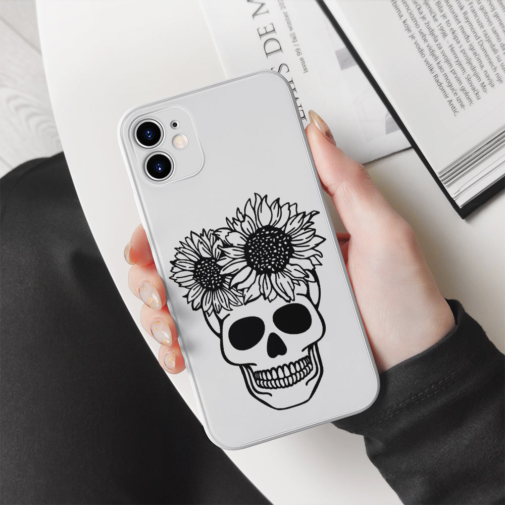 Skull Sunflower - Cricut File - VEKTOR KRAFT