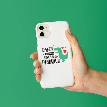 Rawr Means I Love You In Dinosaur - Cricut File - VEKTOR KRAFT