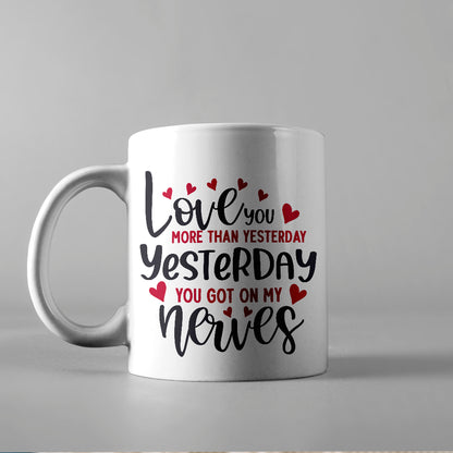 Love You More Than Yesterday - Cricut File - VEKTOR KRAFT