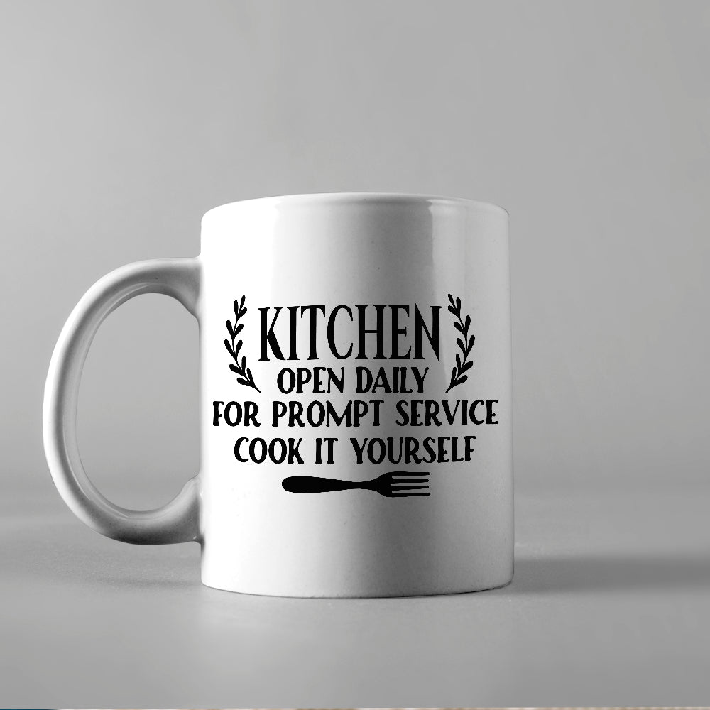 Kitchen Open Daily - Cricut File - VEKTOR KRAFT