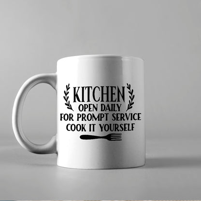 Kitchen Open Daily - Cricut File - VEKTOR KRAFT