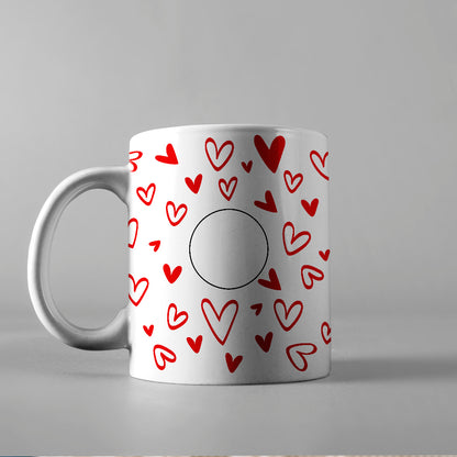 Heart Cold Cup Wrap 24oz - Cricut File - VEKTOR KRAFT