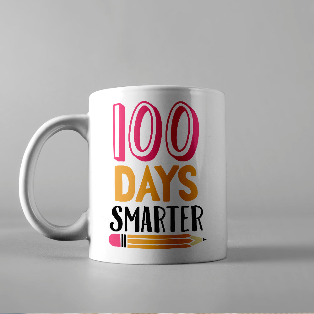 100 Days Smarter – 3D Lightbox SVG File for Cricut & Silhouette