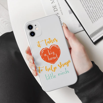 It Takes A Big Heart To Help Shape Little Minds - Cricut File - VEKTOR KRAFT