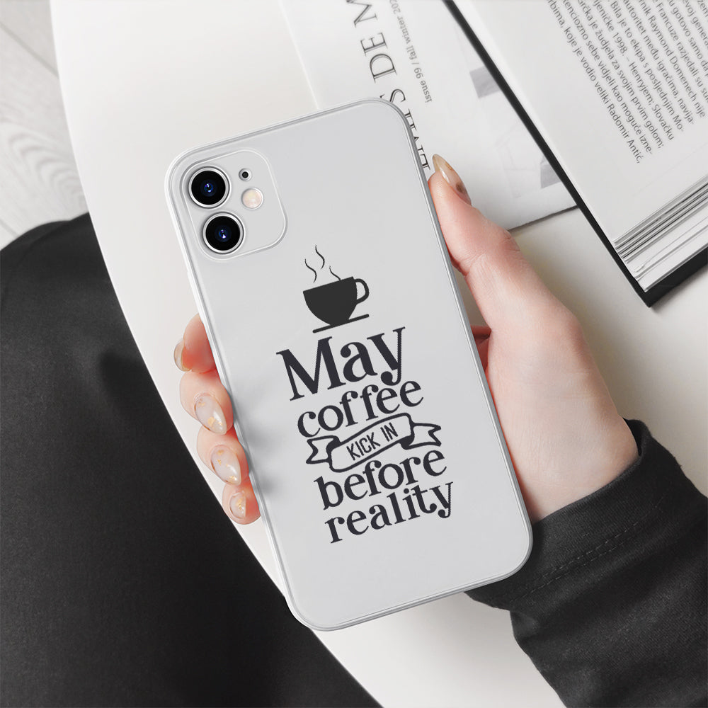 May Coffee Kick In Before - Cricut File - VEKTOR KRAFT