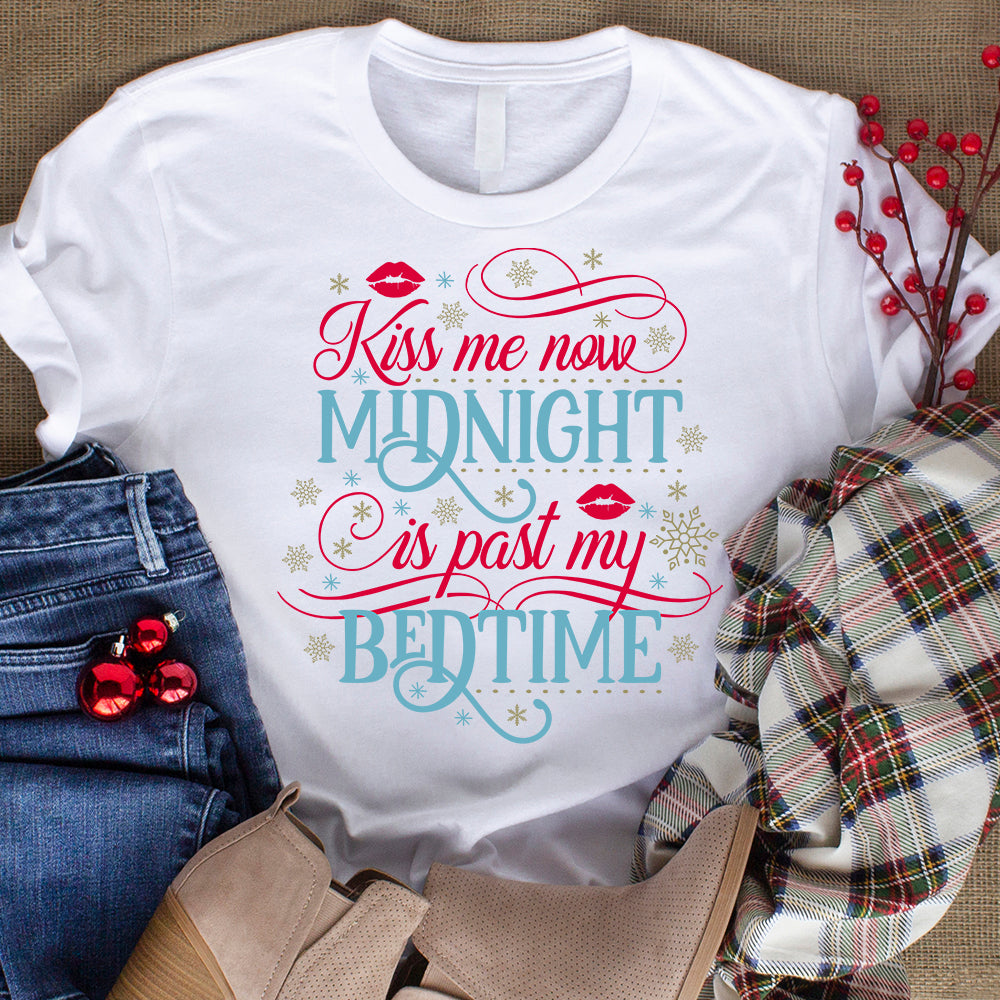 Kiss Me Now Midnight Is - Cricut File - VEKTOR KRAFT