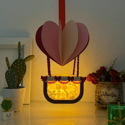 Love – 3D Air Balloon Box File - Cricut File - VEKTOR KRAFT