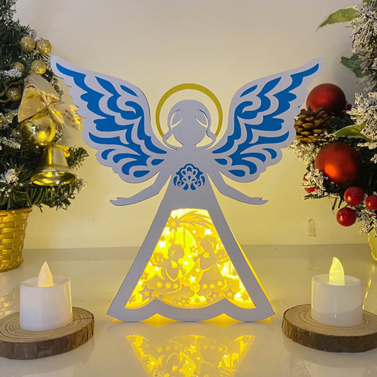 Angel – 3D Box SVG File for Cricut & Silhouette