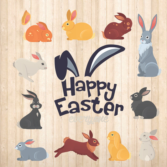 Rabbit Easter 2 - Cricut File - VEKTOR KRAFT
