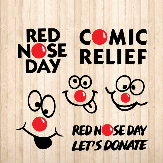 Red Nose Day - Cricut File - VEKTOR KRAFT