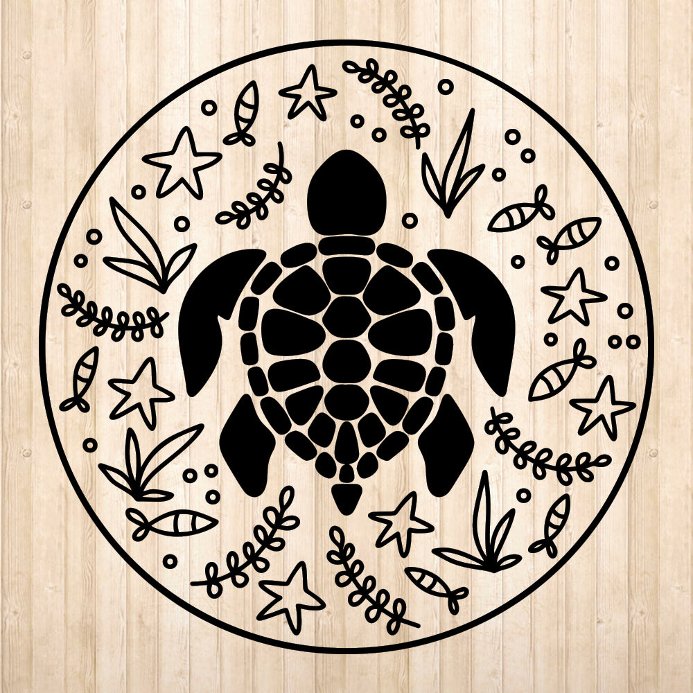 Sea Turtle - Cricut File - VEKTOR KRAFT