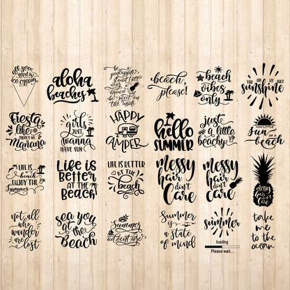 Summer Bundle 1 - Cricut File - VEKTOR KRAFT