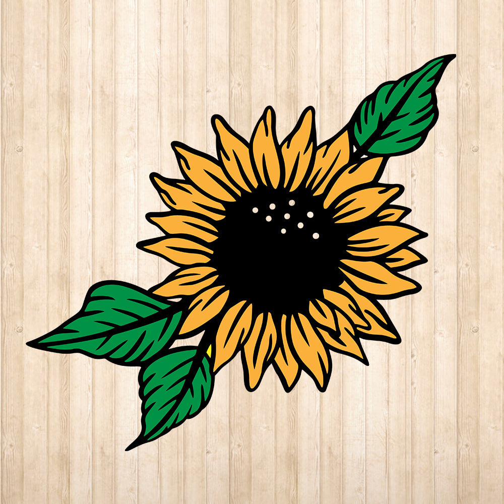 Sunflower 2 - Cricut File - VEKTOR KRAFT
